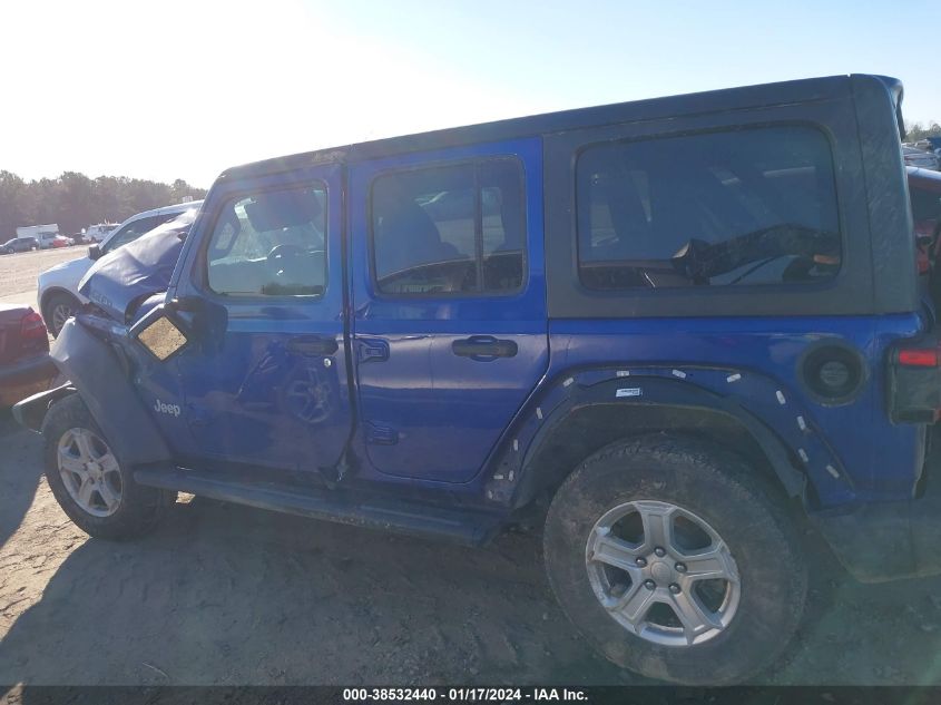 2020 JEEP WRANGLER UNLIMITED SPORT - 1C4HJXDG4LW186904