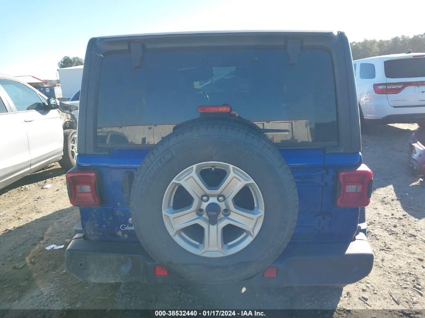 2020 JEEP WRANGLER UNLIMITED SPORT - 1C4HJXDG4LW186904