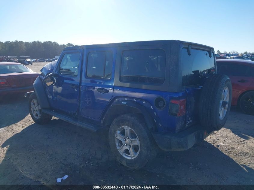 2020 JEEP WRANGLER UNLIMITED SPORT - 1C4HJXDG4LW186904