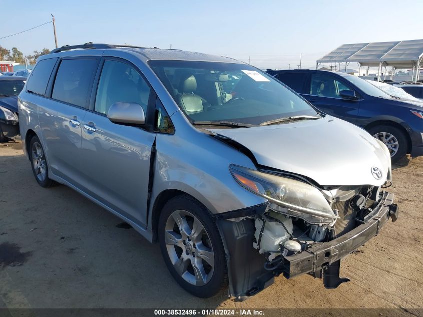 2015 TOYOTA SIENNA SE 8 PASSENGER - 5TDXK3DC1FS531843