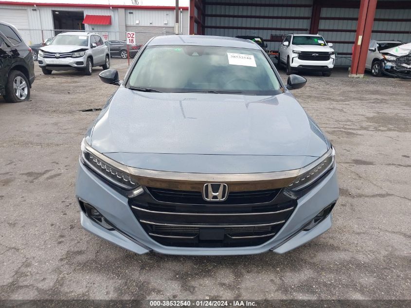 2022 HONDA ACCORD SPORT SPECIAL EDITION - 1HGCV1F48NA094484