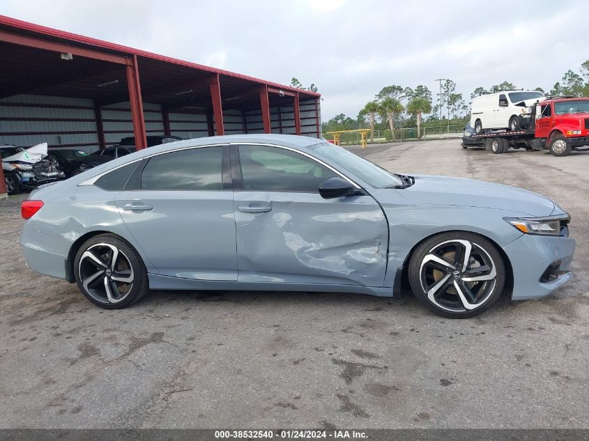 2022 HONDA ACCORD SPORT SPECIAL EDITION - 1HGCV1F48NA094484