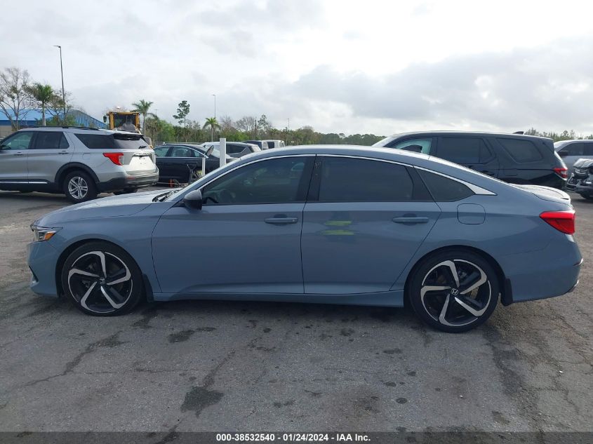 2022 HONDA ACCORD SPORT SPECIAL EDITION - 1HGCV1F48NA094484