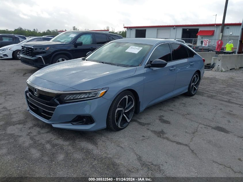 2022 HONDA ACCORD SPORT SPECIAL EDITION - 1HGCV1F48NA094484