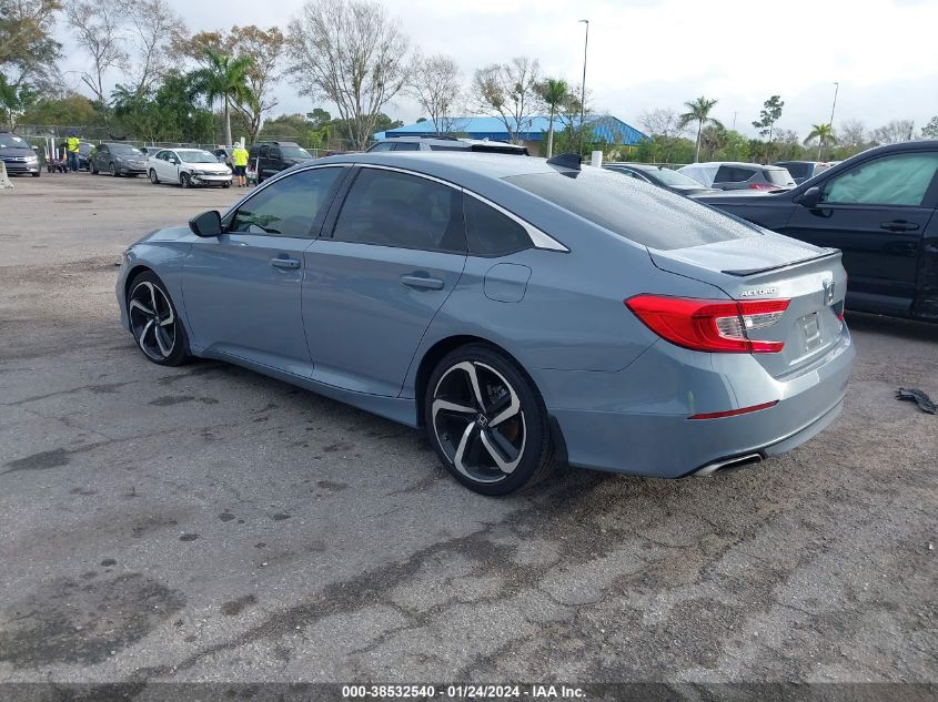 2022 HONDA ACCORD SPORT SPECIAL EDITION - 1HGCV1F48NA094484