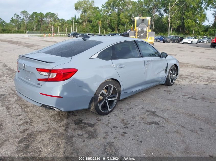 2022 HONDA ACCORD SPORT SPECIAL EDITION - 1HGCV1F48NA094484