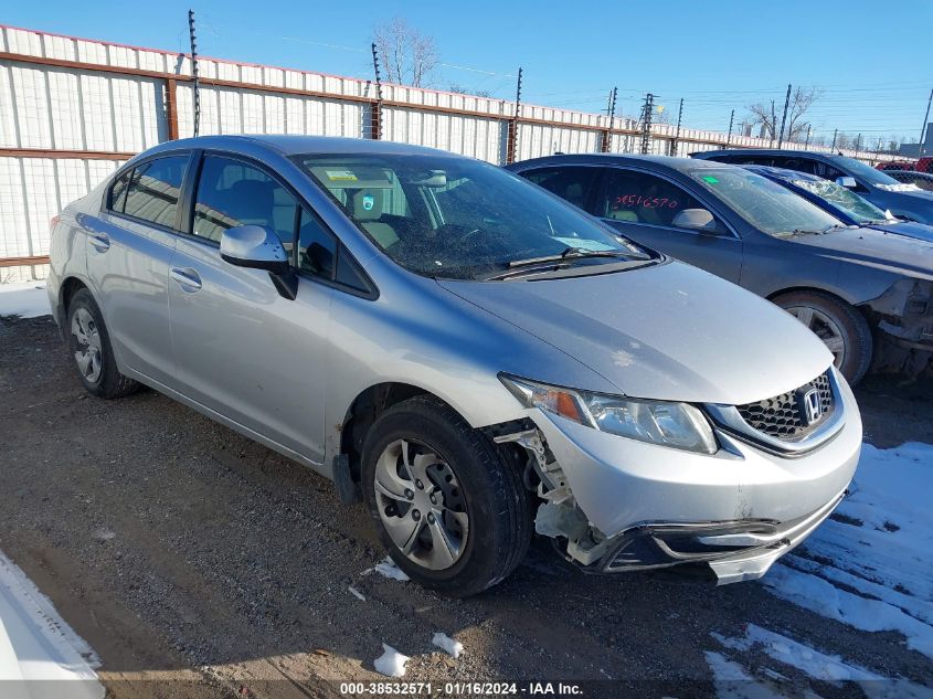 2013 HONDA CIVIC LX - 19XFB2F55DE094554