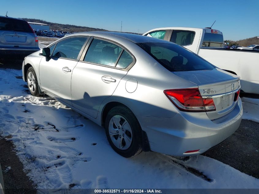 2013 HONDA CIVIC LX - 19XFB2F55DE094554