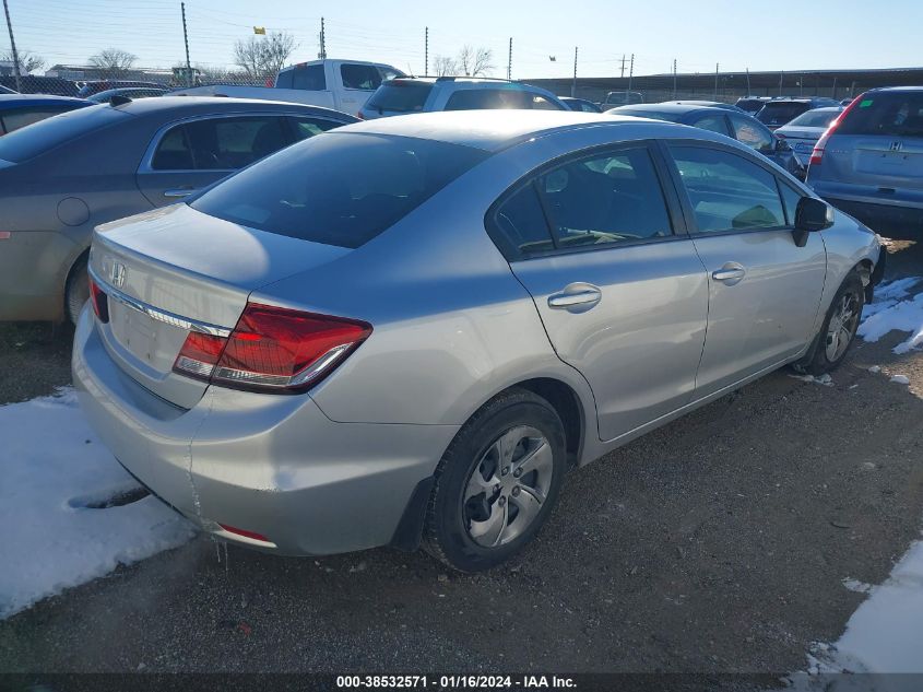 2013 HONDA CIVIC LX - 19XFB2F55DE094554