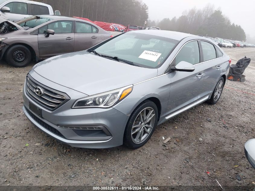 2017 HYUNDAI SONATA SPORT 2.0T - 5NPE34AB1HH529914