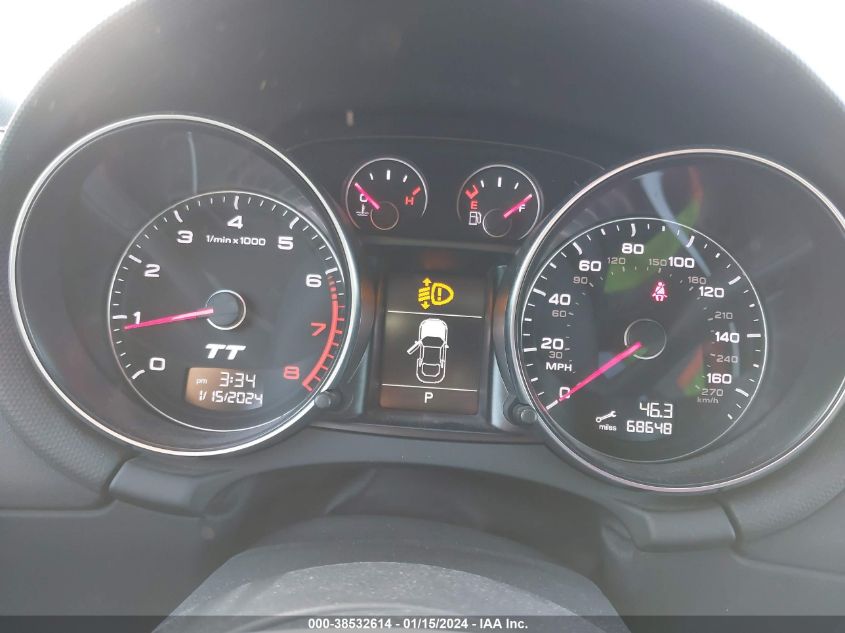 2013 AUDI TT 2.0T PREMIUM PLUS TRUBFAFK8D1013946