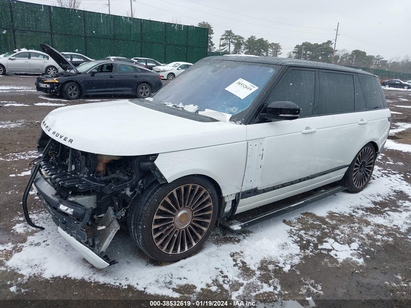 VIN SALGS5FE4HA346592 2017 LAND ROVER RANGE ROVER SUPERCHARGED