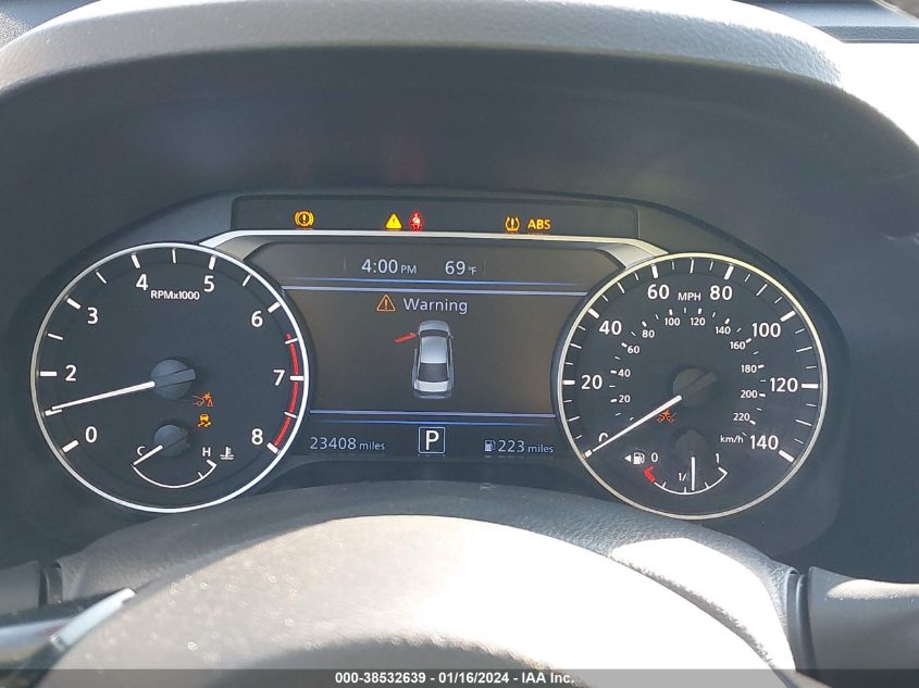 2022 NISSAN ALTIMA SV FWD - 1N4BL4DVXNN361362