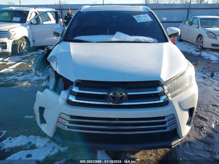 2018 TOYOTA HIGHLANDER LIMITED PLATINUM - 5TDDZRFH1JS843678