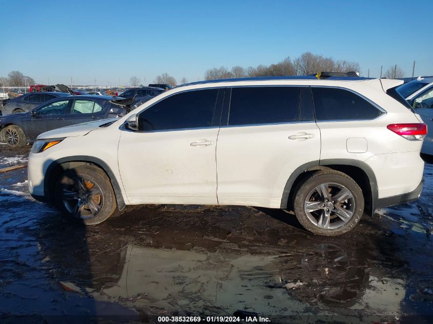 2018 TOYOTA HIGHLANDER LIMITED PLATINUM - 5TDDZRFH1JS843678
