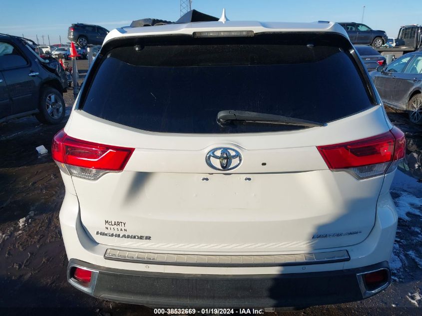 2018 TOYOTA HIGHLANDER LIMITED PLATINUM - 5TDDZRFH1JS843678