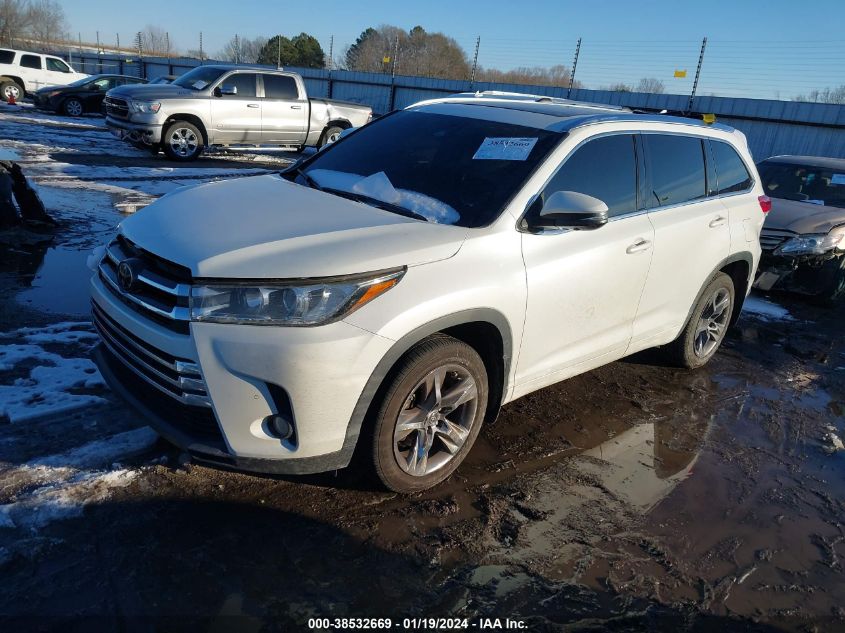 2018 TOYOTA HIGHLANDER LIMITED PLATINUM - 5TDDZRFH1JS843678