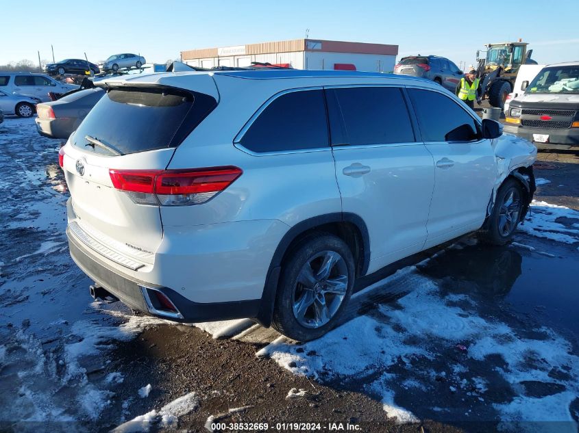2018 TOYOTA HIGHLANDER LIMITED PLATINUM - 5TDDZRFH1JS843678