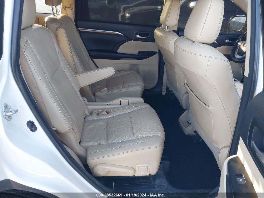 2018 TOYOTA HIGHLANDER LIMITED PLATINUM - 5TDDZRFH1JS843678