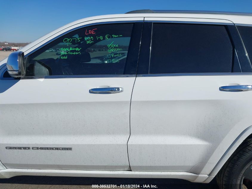 2014 JEEP GRAND CHEROKEE OVERLAND - 1C4RJECG5EC206902