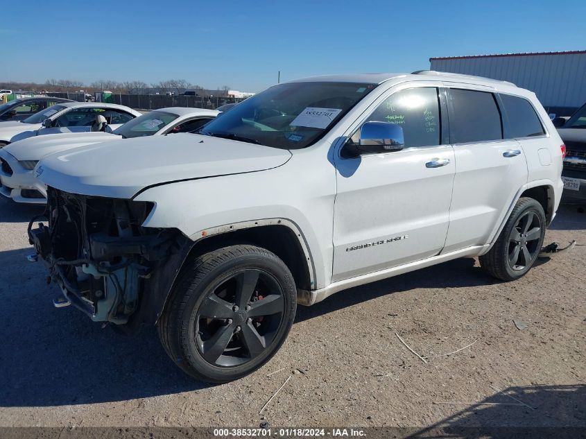 2014 JEEP GRAND CHEROKEE OVERLAND - 1C4RJECG5EC206902