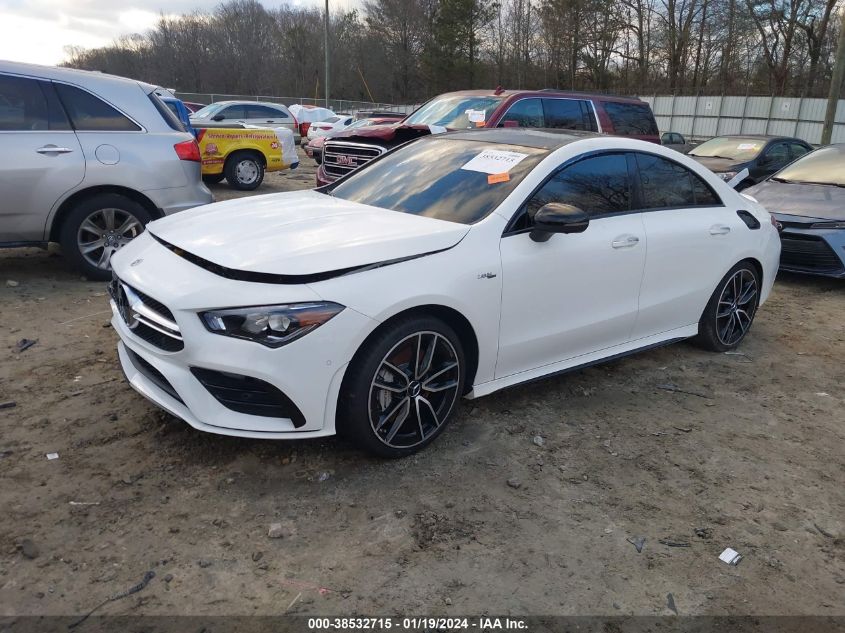 2023 MERCEDES-BENZ AMG CLA 35 4MATIC W1K5J5BB8PN372073