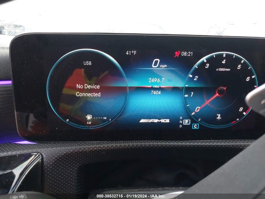 2023 MERCEDES-BENZ AMG CLA 35 4MATIC W1K5J5BB8PN372073