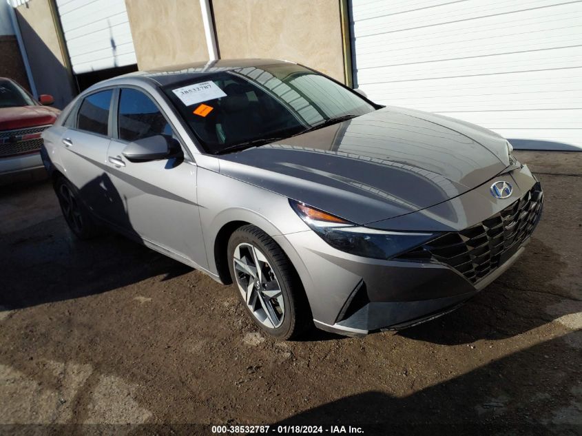 2022 HYUNDAI ELANTRA LIMITED - KMHLP4AGXNU346936