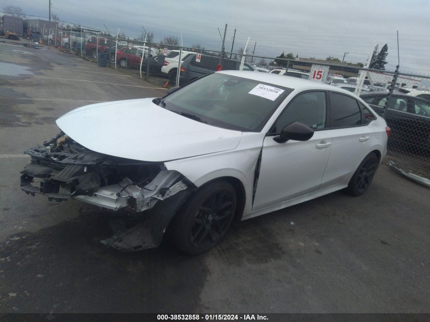 VIN 2HGFE2F55NH504753 2022 HONDA CIVIC SPORT