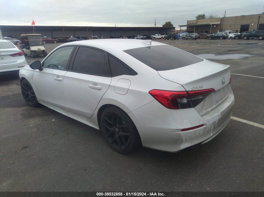 VIN 2HGFE2F55NH504753 2022 HONDA CIVIC SPORT