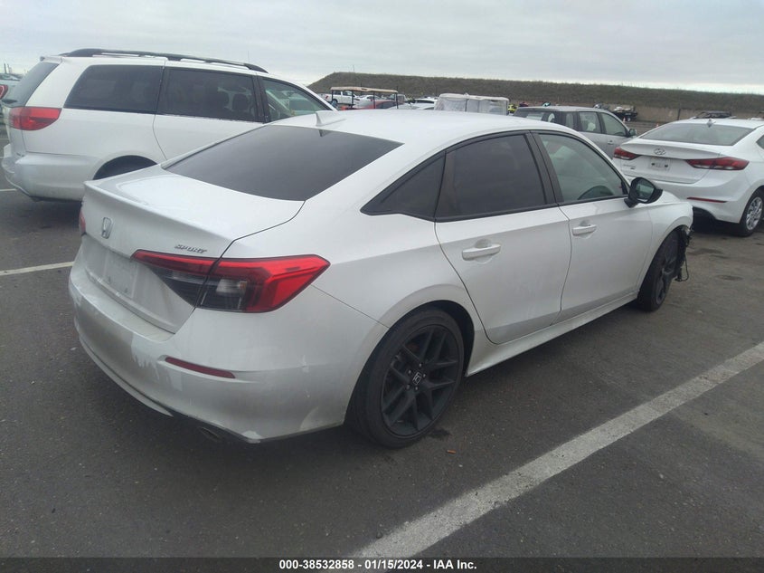 VIN 2HGFE2F55NH504753 2022 HONDA CIVIC SPORT