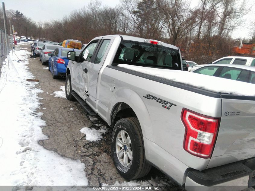 2019 FORD F-150 SUPER CAB - 1FTFX1E51KKC06337
