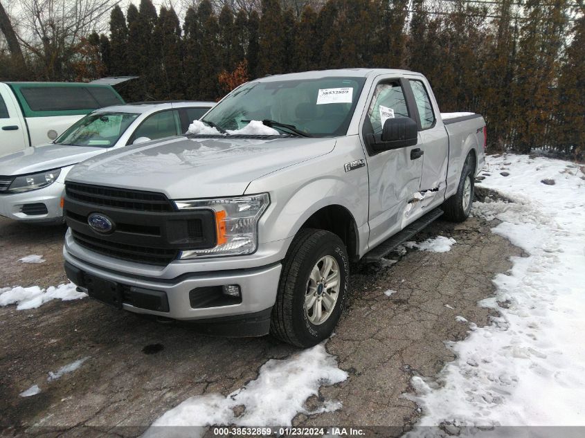 2019 FORD F-150 SUPER CAB - 1FTFX1E51KKC06337
