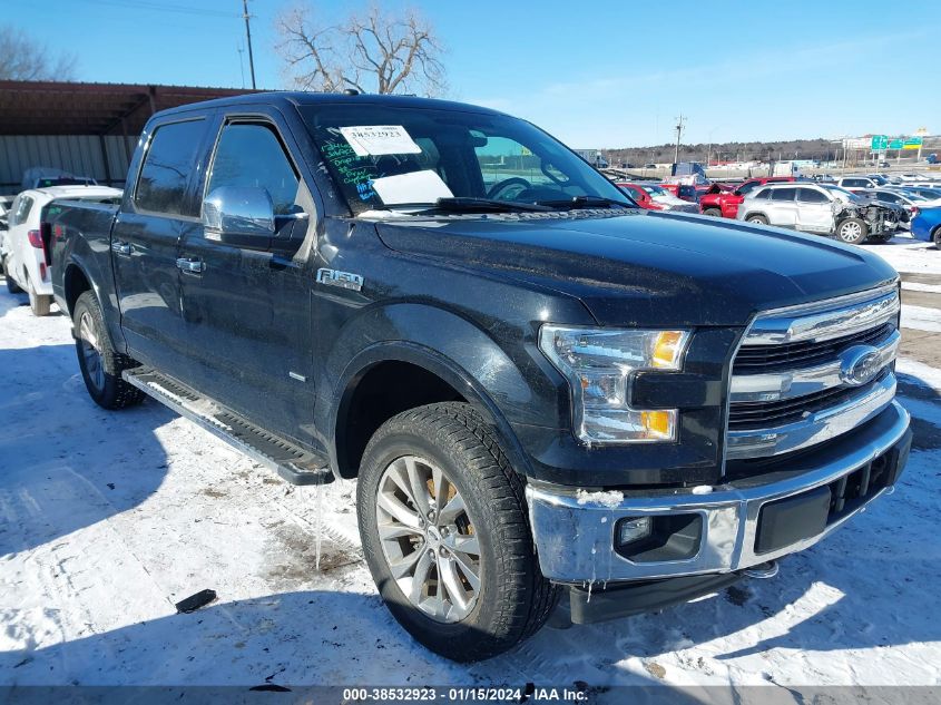 2017 FORD F-150 LARIAT - 1FTEW1EP0HFB33754