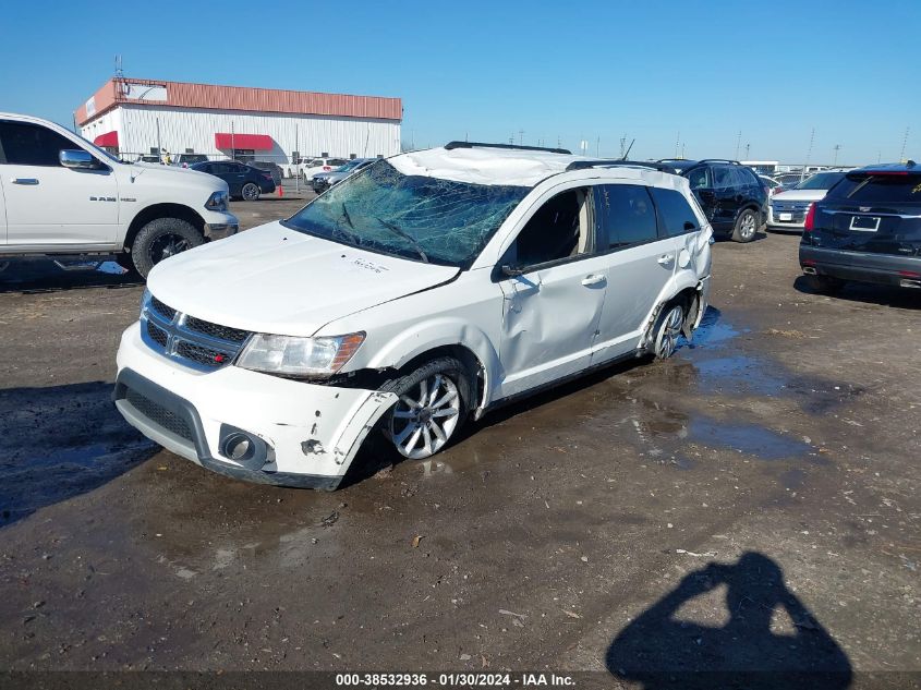 2017 DODGE JOURNEY SXT - 3C4PDCBG4HT510199