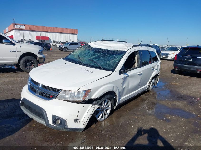 2017 DODGE JOURNEY SXT - 3C4PDCBG4HT510199