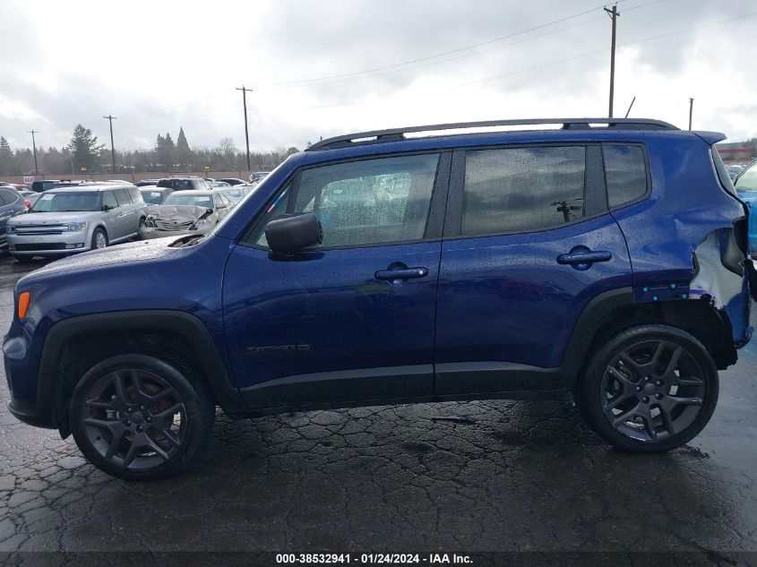 2021 JEEP RENEGADE 80TH ANNIVERSARY 4X4 - ZACNJDBB4MPN35807