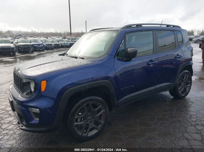 2021 JEEP RENEGADE 80TH ANNIVERSARY 4X4 - ZACNJDBB4MPN35807