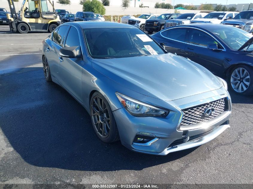 2018 INFINITI Q50 3.0T LUXE - JN1EV7APXJM366699