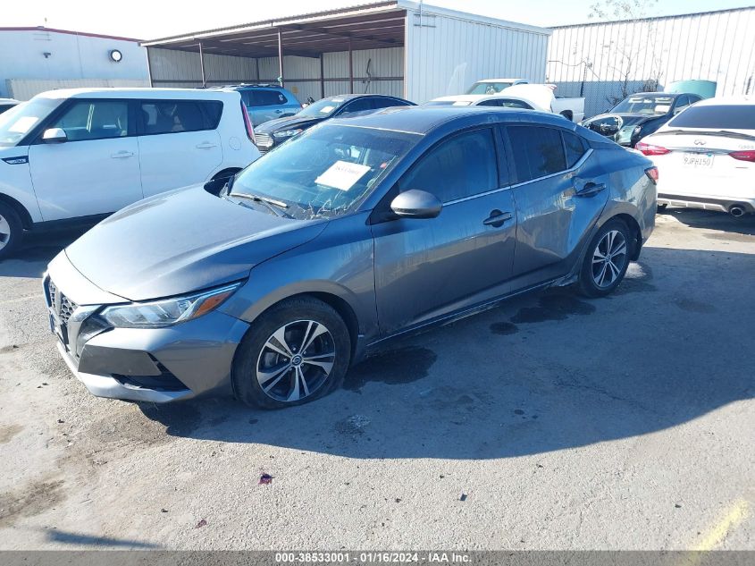 2021 NISSAN SENTRA SV - 3N1AB8CV7MY311198