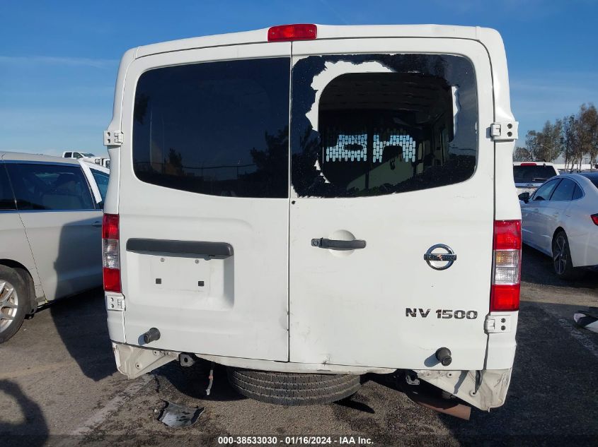 2016 NISSAN NV CARGO NV1500 S V6/SV V6 1N6BF0KM8GN807139