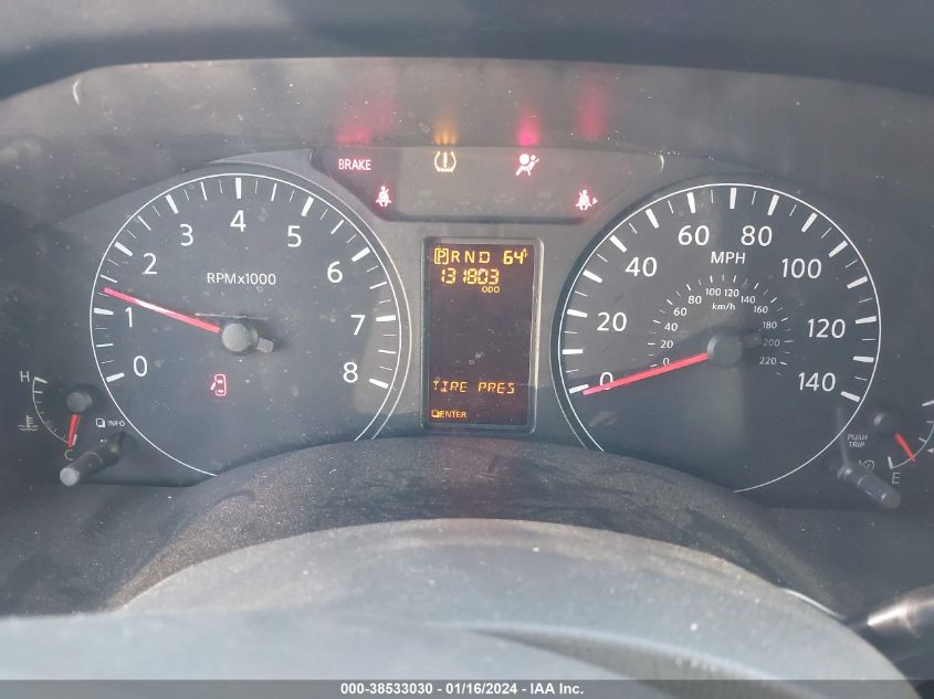 2016 NISSAN NV CARGO NV1500 S V6/SV V6 1N6BF0KM8GN807139