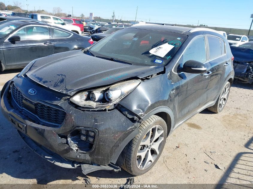 2017 KIA SPORTAGE SX - KNDPRCA60H7101230