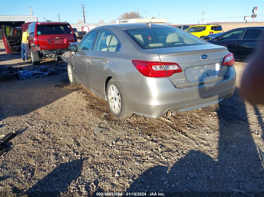 2016 SUBARU LEGACY 2.5I PREMIUM - 4S3BNBC63G3010746