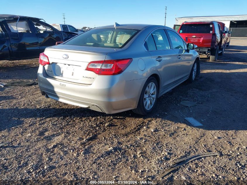 2016 SUBARU LEGACY 2.5I PREMIUM - 4S3BNBC63G3010746