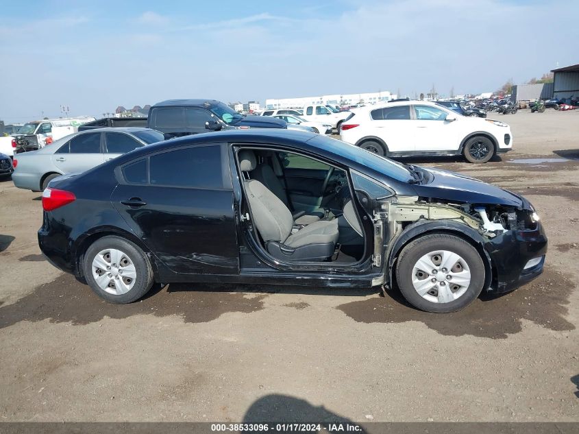 2015 KIA FORTE LX - KNAFK4A67F5301579