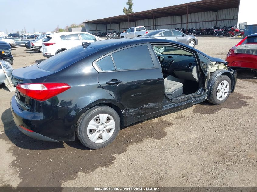 2015 KIA FORTE LX - KNAFK4A67F5301579