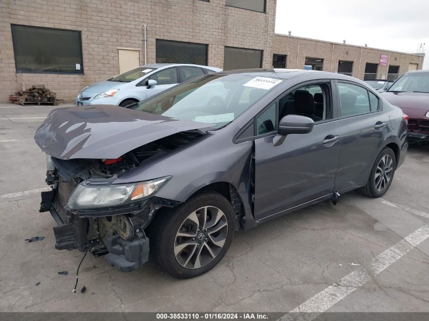 2015 HONDA CIVIC EX - 19XFB2F88FE210150