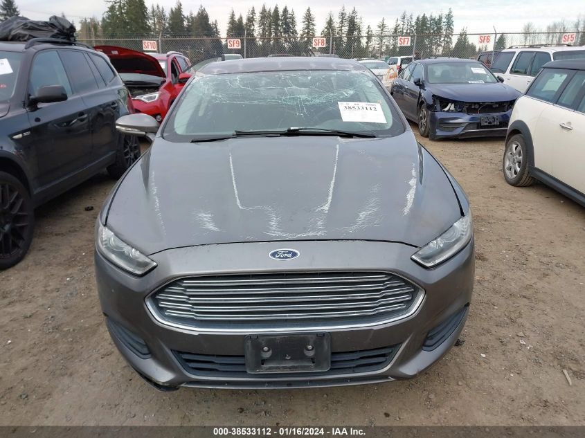 2013 FORD FUSION SE - 3FA6P0H76DR135454