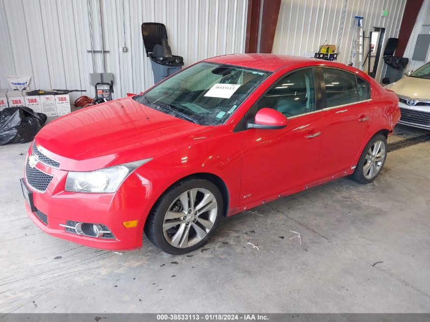 2014 CHEVROLET CRUZE LTZ - 1G1PG5SB1E7403983